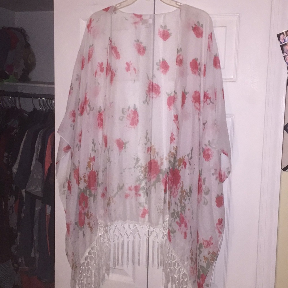 Sheer kimono